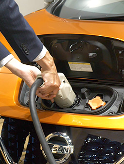 電気自動車を活用した、建物の災害対応力強化の可能性